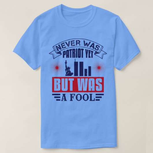 アメリカ誇りを持ったの愛国者になる(10) Tシャツ (デザイン正面)