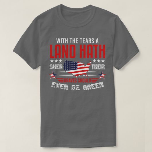 アメリカ誇りを持ったの愛国者になる(17) Tシャツ (デザイン正面)