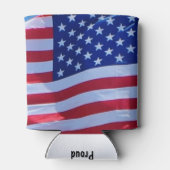 アメリカ誇りを持ったクーラーボックス 缶クーラー (裏面)