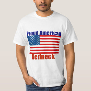 アメリカ誇りを持ったレッドネック7月4日 Tシャツ