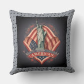 「アメリカ誇りを持った人になること。 クッション (裏面)