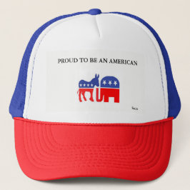 アメリカ誇りを持った人になる帽子 キャップ