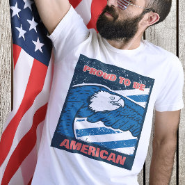 アメリカ誇りを持った人になる Tシャツ