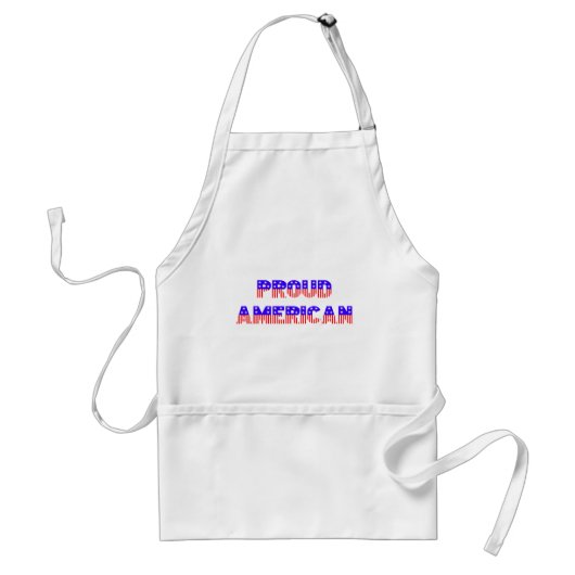 アメリカ誇りを持った人 スタンダードエプロン (正面)