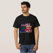 アメリカ誇りを持った人 Tシャツ (正面フル)