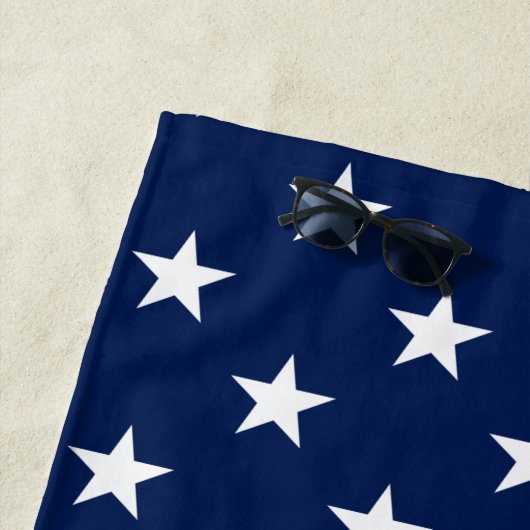 アメリカ誇りを持った合衆国のスター&ストライプアメリカ国旗 ビーチタオル (インサイチュ)