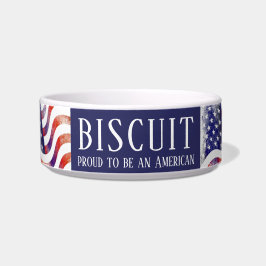 アメリカ誇りを持った合衆国の国旗になる ボウル