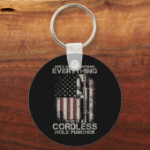 アメリカ誇りを持った国旗の退役軍人ガンライツTlt Corrls キーホルダー (正面)