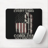 アメリカ誇りを持った国旗の退役軍人ガンライツTlt Corrls マウスパッド (マウス)