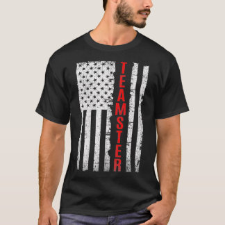 アメリカ誇りを持った州旗動揺して Tシャツ