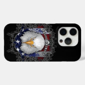 アメリカ誇りを持った愛国者 Case-Mate iPhoneケース (裏面 (横))