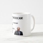 アメリカ買人 コーヒーマグカップ (正面右)