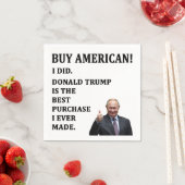 アメリカ買人 スタンダードカクテルナプキン (インサイチュ)