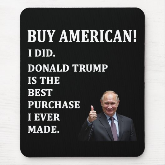 アメリカ買人 マウスパッド (正面)