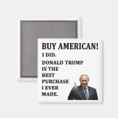 アメリカ買人 マグネット (正面/裏面)