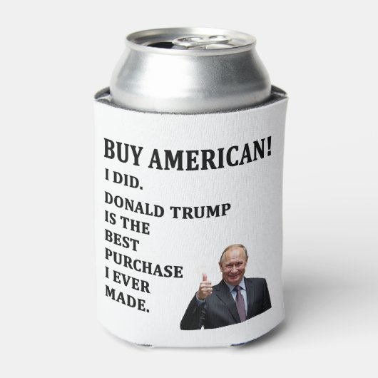 アメリカ買人 缶クーラー (缶正面)
