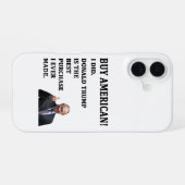 アメリカ買人 iPhone 16ケース (裏面横)