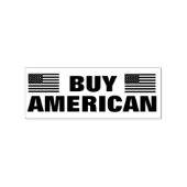 アメリカ買合衆国国旗のカスタム ラバースタンプ (インプリント)