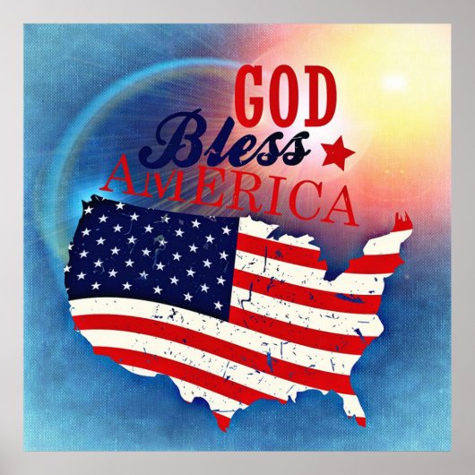 アメリカ賛美 ポスター (正面)