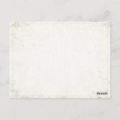 アメリカ赤十字プリント付きWWIIのはがき ポストカード (裏面)