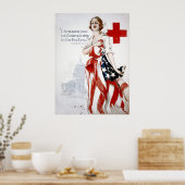 アメリカ赤十字ヴィンテージ第一次世界大戦のポスター ポスター (キッチン)