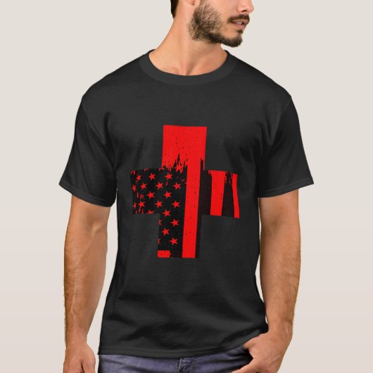 アメリカ赤十字 Tシャツ (正面)
