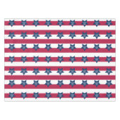 アメリカ赤白と青を祝福する神 テーブルクロス (正面(横))