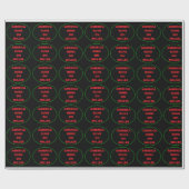 アメリカ走オンミラー包装紙 ラッピングペーパー (フラット)