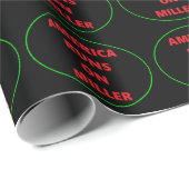 アメリカ走オンミラー包装紙 ラッピングペーパー (ロールコーナー)