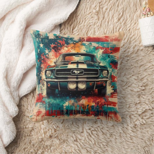 アメリカ車 クッション (ブランケット)