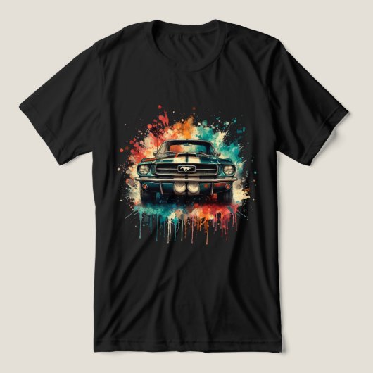 アメリカ車 トライブレンドＴシャツ (デザイン正面)