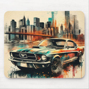 アメリカ車 マウスパッド