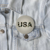 アメリカ軍の迷彩 缶バッジ (インサイチュ)