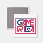 アメリカ軍ゲーム マグネット (正面/裏面)