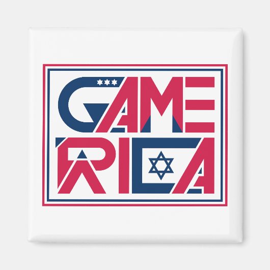 アメリカ軍ゲーム マグネット (正面)