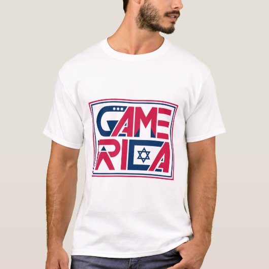アメリカ軍ゲーム Tシャツ (正面)