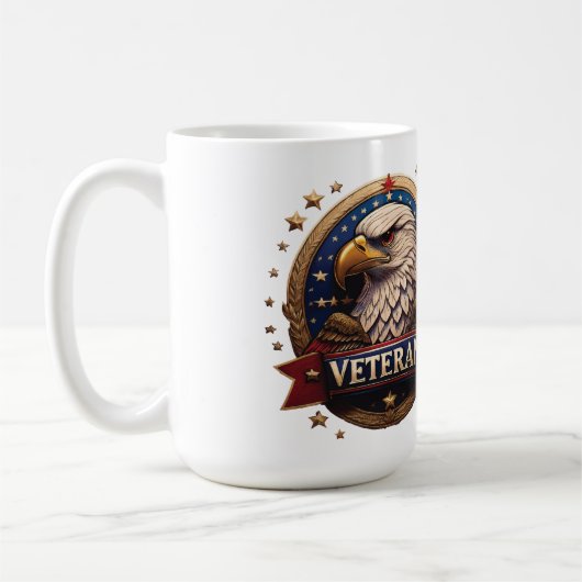 アメリカ軍ボールドイーグル"退役" コーヒーマグカップ (左)