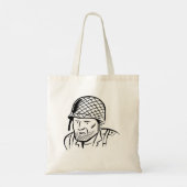 アメリカ軍兵士イラスト トートバッグ (裏面)
