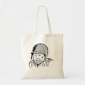 アメリカ軍兵士イラスト トートバッグ (正面)