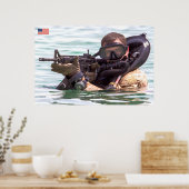 アメリカ軍戦闘員 ポスター (キッチン)