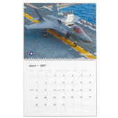 アメリカ軍航空カレンダー カレンダー (3月 2027)
