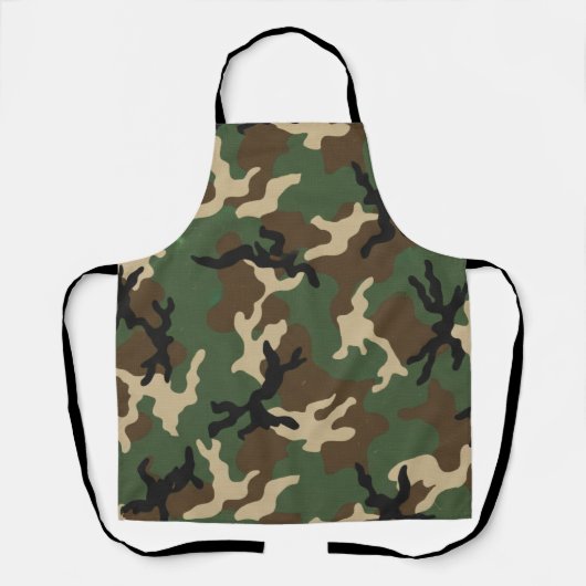 アメリカ軍迷彩パターン エプロン (正面)
