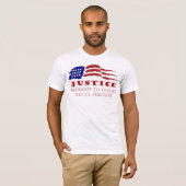 アメリカ軍隊が運んだ正義 Tシャツ (正面フル)