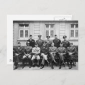 アメリカ軍隊高官 ポストカード (正面/裏面)