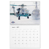 アメリカ軍 航空 カレンダー (3月 2027)