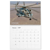 アメリカ軍 航空 カレンダー (2月 2027)