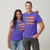 アメリカ農家米国国旗の農業農業 Tシャツ (ユニセックス)