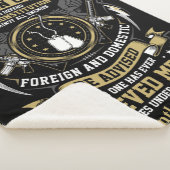 アメリカ退役軍人の厳粛な誓い シェルパブランケット (3/4)