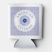 アメリカ退役軍人クーラーボックス 缶クーラー (正面)