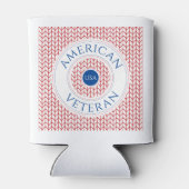 アメリカ退役軍人クーラーボックス 缶クーラー (裏面)